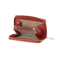 Πορτοφόλι δερμάτινο γυναικείο κεραμιδί  LaVor 6166