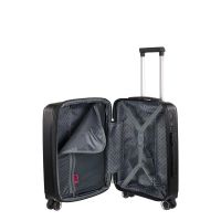 Cabin Hard Expandable Luggage 4 Wheels RCM 625  20” Black