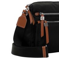 Τσάντα ώμου μεγάλη γυναικεία μαύρη Emily & Noah Esther Shoulder Bag
