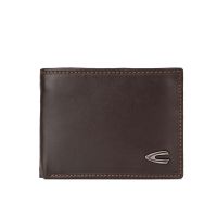 Πορτοφόλι δερμάτινο μικρό οριζόντιο καφέ Camel Active Vegas Wallet Brown