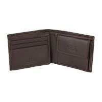 Πορτοφόλι δερμάτινο μικρό οριζόντιο καφέ Camel Active Vegas Wallet Brown
