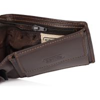 Πορτοφόλι δερμάτινο μικρό οριζόντιο καφέ Camel Active Vegas Wallet Brown