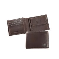 Πορτοφόλι δερμάτινο μικρό οριζόντιο καφέ Camel Active Vegas Wallet Brown