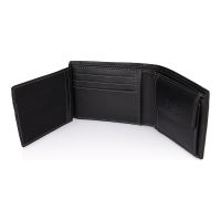 Πορτοφόλι δερμάτινο μικρό οριζόντιο μαύρο Camel Active Vegas Wallet Black