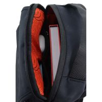 Τσάντα ώμου - χεριού ανδρική μαύρη Discovery Geyser Utility Crossbody Bag With Flap D01202.06 Black