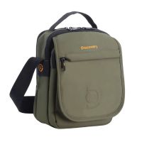 Τσάντα ώμου - χεριού ανδρική χακί Discovery Geyser Utility Crossbody Bag With Flap D01202.11 Khaki