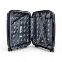 Cabin Hard Luggage 4 Wheels Seagull SG182 S Blue