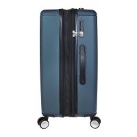 Snall Hard Expandable Luggage 4 Wheels Diplomat Box TD2411 Blue