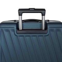 Snall Hard Expandable Luggage 4 Wheels Diplomat Box TD2411 Blue