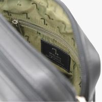 Τσάντα ώμου δερμάτινη καφέ 7.Dots Uranus 60-101 M Brown