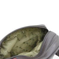 Τσάντα ώμου δερμάτινη καφέ 7.Dots Uranus 60-101 M Brown