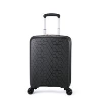 Βαλίτσα σκληρή  μικρή επεκτάσιμη μαύρη με 4 ρόδες Verage Diamond Expandable 4w Spinner S Luggage Black GM18106-19