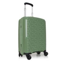 Βαλίτσα σκληρή  μικρή επεκτάσιμη πράσινη με 4 ρόδες Verage Diamond Expandable 4w Spinner S Luggage Green GM18106-19