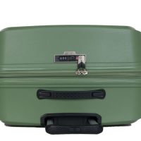 Βαλίτσα σκληρή  μικρή επεκτάσιμη πράσινη με 4 ρόδες Verage Diamond Expandable 4w Spinner S Luggage Green GM18106-19