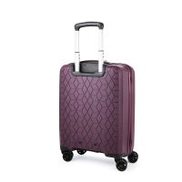 Βαλίτσα σκληρή  μικρή επεκτάσιμη μωβ με 4 ρόδες Verage Diamond Expandable 4w Spinner S Luggage Purple GM18106-19