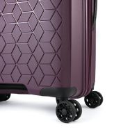 Βαλίτσα σκληρή  μικρή επεκτάσιμη μωβ με 4 ρόδες Verage Diamond Expandable 4w Spinner S Luggage Purple GM18106-19