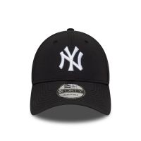 Καπέλο τζόκεϊ μαύρο New York Yankees New Era 9Forty League Essential Cap Black / White