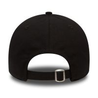 Καπέλο τζόκεϊ μαύρο New York Yankees New Era 9Forty League Essential Cap Black / White