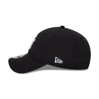 Καπέλο τζόκεϊ μαύρο New York Yankees New Era 9Forty League Essential Cap Black / White