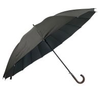 Long Automatic Escort Umbrella Kevin West Black