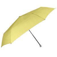 Ομπρέλα γυναικεία σπαστή κίτρινη αντηλιακή  Perletti Time