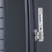 Βαλίτσα σκληρή μεσαία επεκτάσιμη γκρι με 4 ρόδες Nautica Luggage 4W Grey