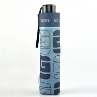 Ομπρέλα γυναικεία αυτόματη σπαστή μπλε Guy Laroche Automatic Folding Umbrella 8398