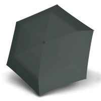 Ομπρέλα σπαστή αντηλιακή με αυτόματο άνοιγμα - κλείσιμο χρώμα χακί με μαύρη επένδυση Knirps U.200 Duomatic