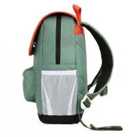 Σακίδιο πλάτης παιδικό με καπάκι χακί Hello Hossy Backpack Mini Forest