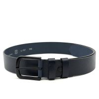 Ζώνη δερμάτινη ανδρική μπλε Legend L-757