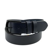 Ζώνη δερμάτινη ανδρική μπλε Legend L-757