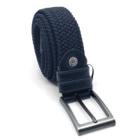 Ζώνη ανδρική ελαστική πλεκτή μπλε Legend LGD-21