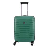 Βαλίτσα σκληρή καμπίνας επεκτάσιμη  πράσινη  με 4 ρόδες Rain RB80134 55cm