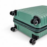 Medium Hard Expandable Luggage With 4 Wheels Rain RB80104  65 cm Green