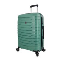 Medium Hard Expandable Luggage With 4 Wheels Rain RB80104  65 cm Green