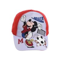 Καπέλο τζόκεϊ  καλοκαιρινό Disney Mickey Mouse Football Red
