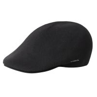 Καπέλο τραγιάσκα καλοκαιρινή μαύρη Kangol Bamboo 507 Black 6736BC-BK001