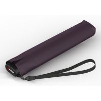 Ομπρέλα mini σπαστή μονόχρωμη αντηλιακή μωβ με μαύρη UV επίστρωση Knirps US.050