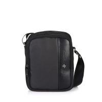 Τσαντάκι ώμου μαύρο ανδρικό Beverly Hills Polo Club Miami Shoulder Bag BH-1372 Black