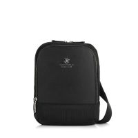 Τσαντάκι ώμου μαύρο ανδρικό Beverly Hills Polo Club Manhattan Shoulder Bag BH-8460 Black