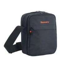Τσαντάκι ανδρικό ώμου μαύρο Discover Geyser Shoulder Bag D01209.11 Black