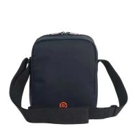Τσαντάκι ανδρικό ώμου μαύρο Discover Geyser Shoulder Bag D01209.11 Black