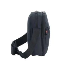 Τσαντάκι ανδρικό ώμου μαύρο Discover Geyser Shoulder Bag D01209.11 Black