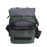 Τσάντα ανδρική ώμου & χεριού χακί Discover Urban Handle Shoulder Bag D03445.11 Khaki