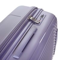Βαλίτσα σκληρή μεγάλη με 4 ρόδες λιλά Diplomat The New York Collection TD8001 L