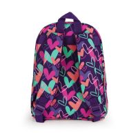 Σακίδιο πλάτης παιδικό μωβ με καρδούλες Gabol Backpack Kokoro
