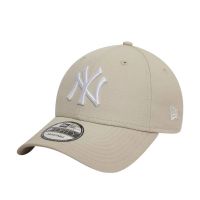 Καπέλο τζόκεϊ μπεζ New York Yankees New Era 9Forty League Essential Light Beige