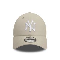 Καπέλο τζόκεϊ μπεζ New York Yankees New Era 9Forty League Essential Light Beige