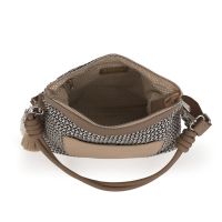 Τσάντα γυναικεία ώμου - crossbody γκρι Gabol Dolce