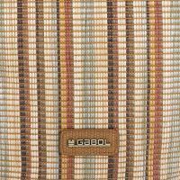Τσάντα ψάθινη γυναικεία χειρός - crossbody μπεζ ριγέ Gabol Amore